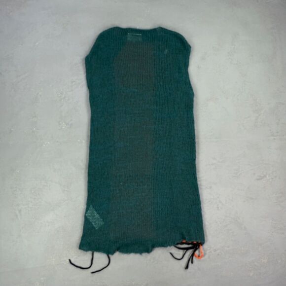 MM6 Maison Margiela Wool & Mohair Blend Knit Sweater Women's Medium - Picture 4 of 5